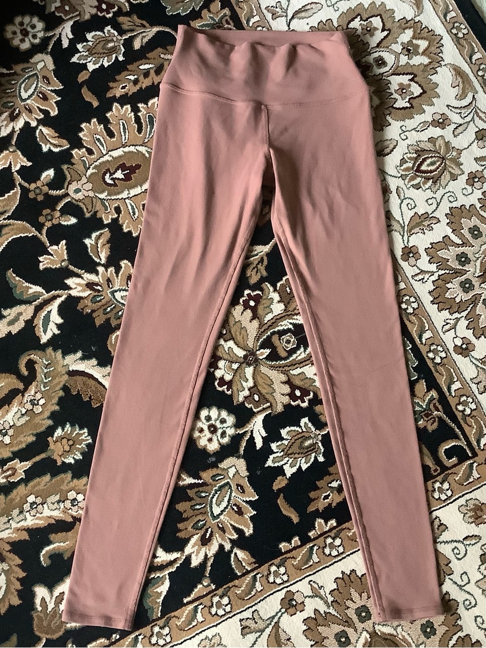 Girls High-Waist Pink Leggings